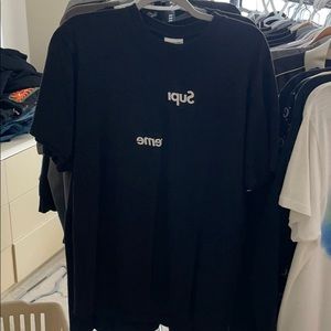 CDG x SUPREME box logo brand new